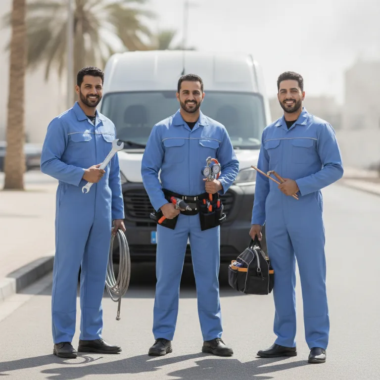فني مضخات حرارية فريق في ديرة